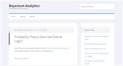 Desktop Screenshot of bayesium.com